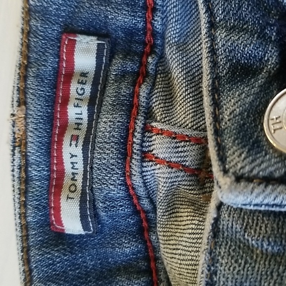 TOMMY HILFIGER WOMEN'S Boyfriend Jeans Stone Washed - Picture 4 of 6
